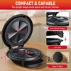 Electric Quesadilla Maker, 11' Quesadilla Press with Extra Stuffing Latch,