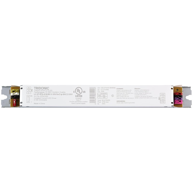Tridonic Linear Essence Series 27 Watts Constant Current LED Driver,