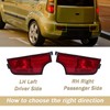 JESYMBX For Kia Soul 2010-2013 Rear Bumper Light Reflector Indicator