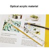 Handheld Magnifier Double Magnifier for Easy Reading, Reading Loupe, Ruler