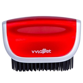 Giftable World VVLAPET Heated Dog Brush Pet Hair Straightener (Red)