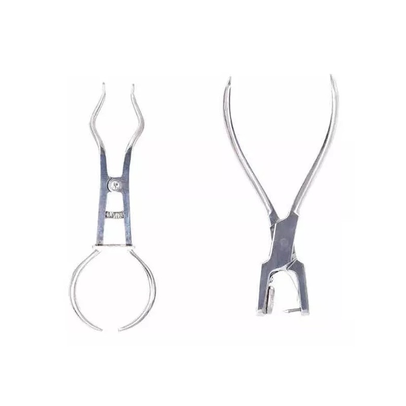 Dental Kit Completo De Aislamiento Absoluto Con 9 Grapas Dentales