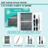 Lash Clusters Kit 320Pcs,30D 40D Eyelash Extension Kit,Lash Bond and