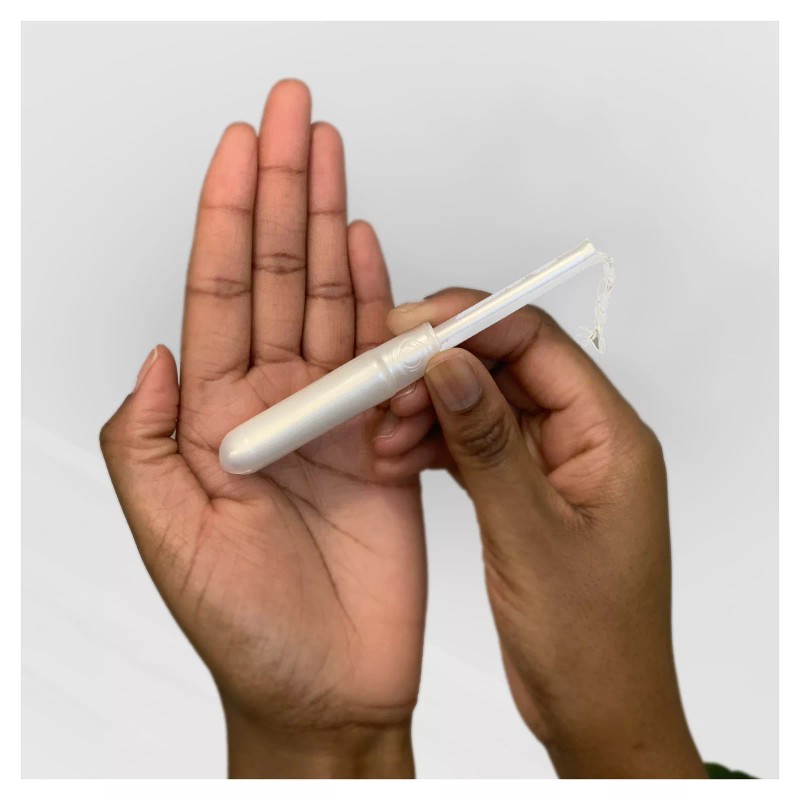 L. Organic Cotton Core Tampons, Regular Absorbency, 30 Count, Unscented