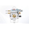 Carburetor Kit for Echo HC-1500 HC-1600 HC-1800 HC-2000 C1U-K51