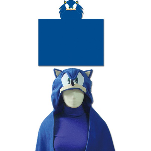 Sonic The Hedgehog - Hoodie Blanket 41" W x 57"