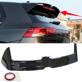 MUTUSAISI Rear Window Roof Top Boot Spoiler ABS Wing Compatible with Volkswagen VW GTI MK8 VIII 2022 2023 2024 Accessories