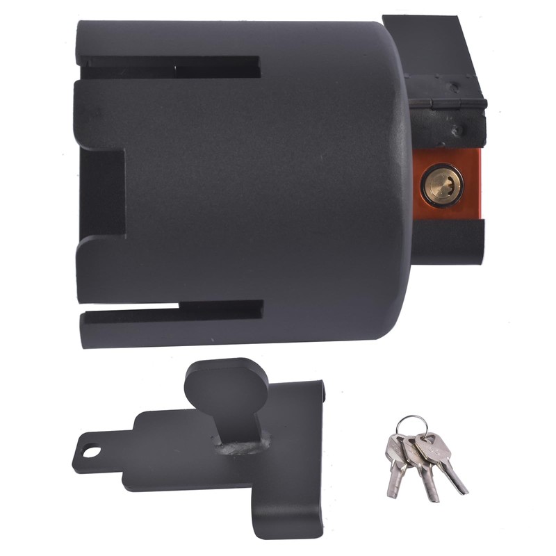 Trailer Hitch Lock Heavy Duty, Trailer Coupler Lock Fits 2"
