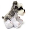 Schnauzer Cuddly Toy Dog Grey Plush Toy Cuddly Dog Tuska