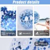 Inflatable Water Ball, Pack of 3 Inflatable Glitter Water Balls,