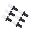 6Pcs Check Valve Plastic Non Return 1 Way Inline Valve