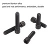 5Pcs Derailleur Screws M4 3Pcs 13.5 2Pcs 20mm Titanium Alloy