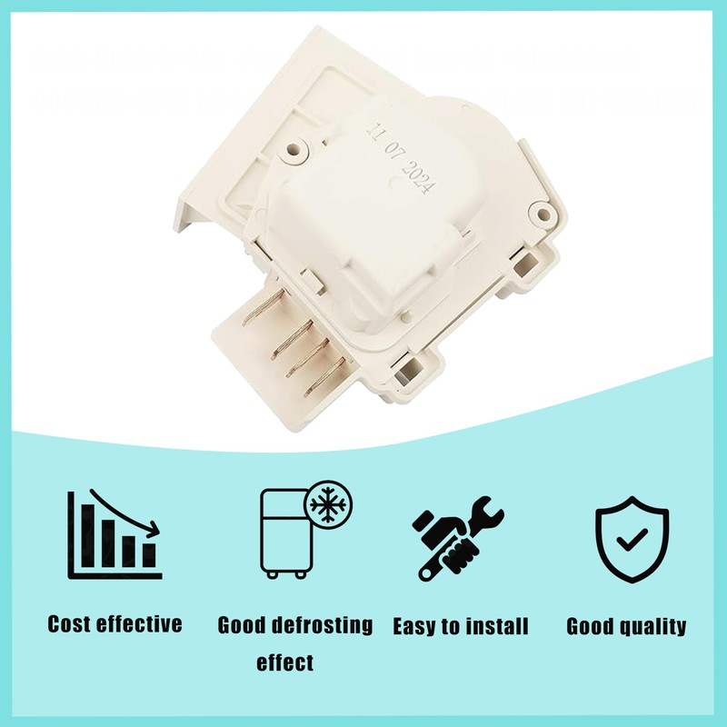 Hnemix Freezer Defrost Timer 5304518034 OEM Refrigerator Defrost Timer Replacement