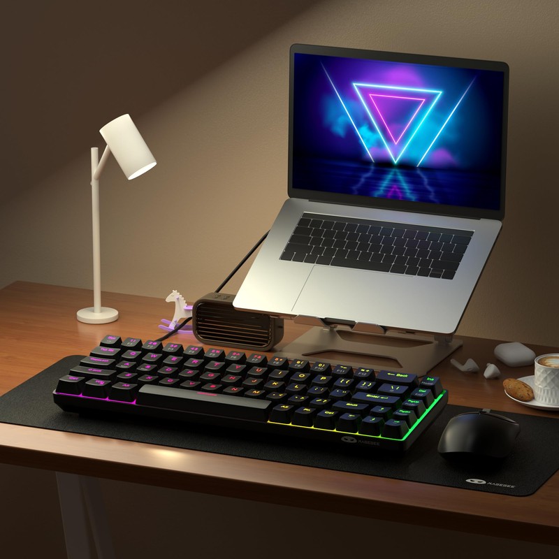 MageGee 60% Rapid Trigger Gaming Keyboard, Hall Effect Magnetic Switch,