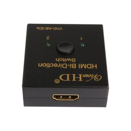 ViewHD AB Bi-Directional 2x1 | 1x2 HDMI Switch | Ultra HD | 4K | 3D | HDMI v1.4 | VHD-AB:3Ds