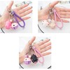 [TTETNLY] 3pcs Pig Design Key Chain LED Keychain Flashlight Sound