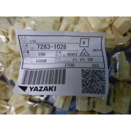YAZAKI  7283-1028 Qty of 100 per Lot CONNECTOR