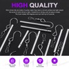 Swpeet 61pc Wind Chime Tubes & Wire Kit with Swivel