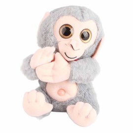 Electric Talking Monkey Soft Plush Toy Cartoon Monkey Plush Doll Toy Kids Birthday Gift