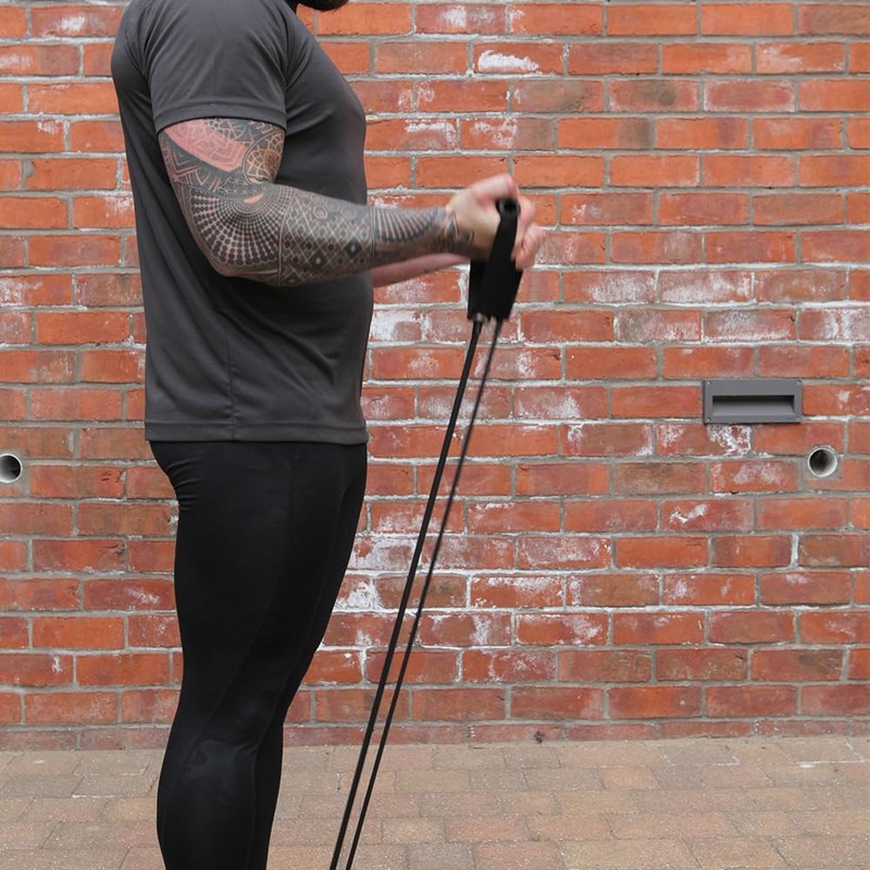 Exercise Band for Men Home Gym Workout Tubes and Door