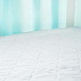 BreathableBaby 3 in 1 Fitted Breathable Mattress Protector, fits Standard Cot 120cm x 60cm