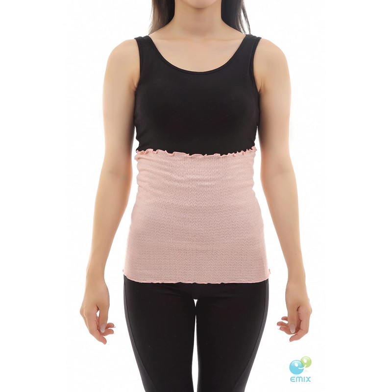 Nakachu Shoten Hakuyun Silk Belly Wrap "Fluffy Temptation" by Silk