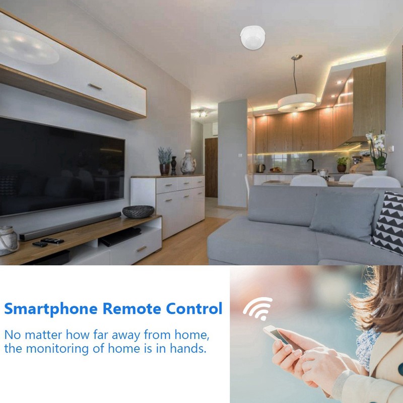 Smart WIFI PIR Sensor Inteligente Wireless Infrared Motion Remote Control