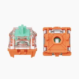 GATERON - Interruptores magnéticos de teclado de zorro, prelubricados lineales de fábrica, ajuste última intervensión, interruptores de teclas previa al viaje para teclado mecánico (70 piezas)