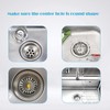 Loimon Sink Strainer Plug, 79mm 304 Stainless Steel Thickened Drain