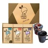 INIC Coffee 3 Flavors Coffee Gift; The Best of Powdered
