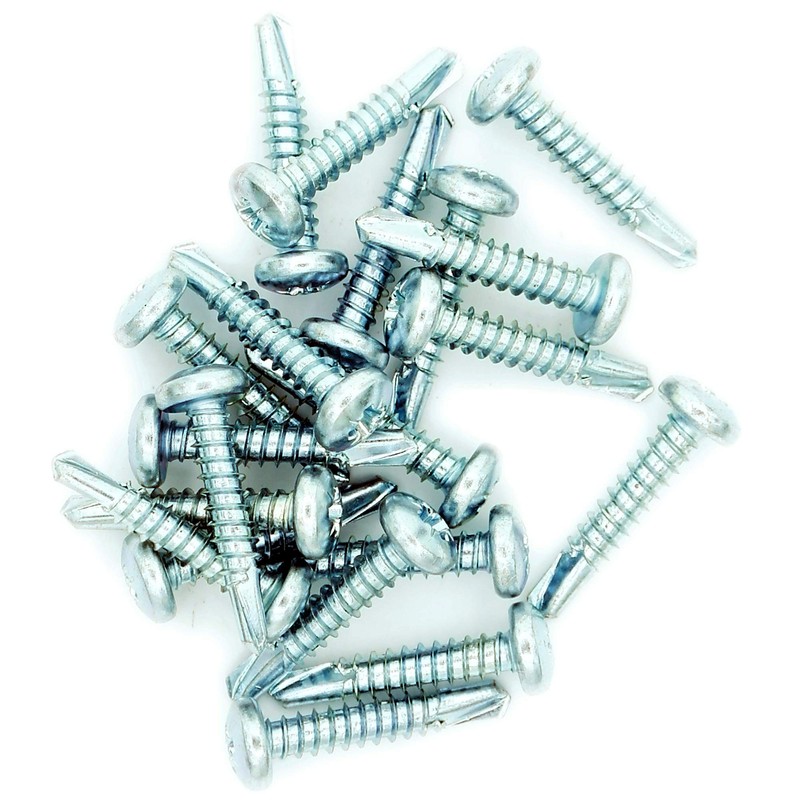 M4.2 (4.2mm x 19mm) Pozi Pan Self-Drilling Screw - Steel