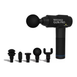 Pistola Masajeadora Gun Pro Benesta Recargable Con 6 Cabecillas Intercambiables Y Maletn De Transporte                                                
