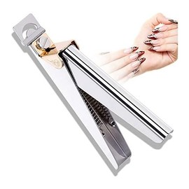 Kalevel Stainless Steel Nail Tip Cutter Fake Nail Tip Trimmer Fake Nail Clippers Nail Art Tools Practice Beginners Cutter Clipper