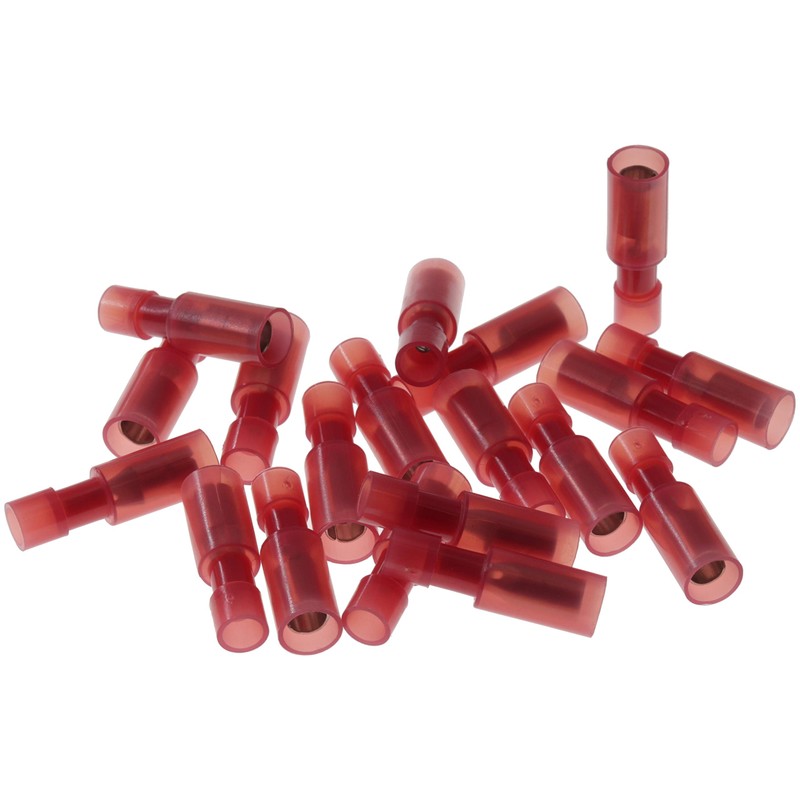 Round Connector 0.5-2.5 mm² Connector Nylon Insulation Sleeve Crimp Connector