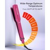 Wavytalk Hair Straightener 1.75 Inch for Effortless Straightening:_hot pink-v6