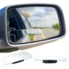 2 Pcs Frameless Blind Spot Mirrors, Universal Rear, Wide Angle