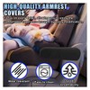 KITUREK 2PCS Car Front Seat Armrest Covers, Auto Seat Arm