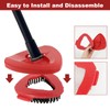 Anffeary 6 Pack Scrub Brush Mop Heads Replacements Compatible with