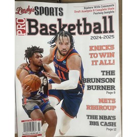 Lindy's Sports Pro Basketball Magazine 2024-2025, KNICKS TO WIN IT ALL !