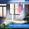 Flaow Solar Spot Lights Outdoor Waterproof IP67, 6 Pack -