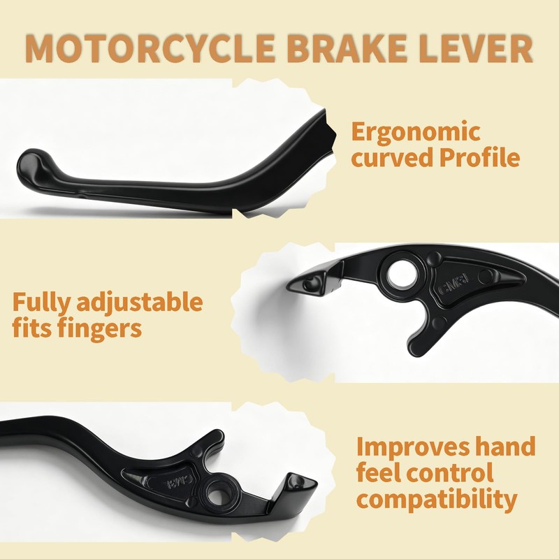 E-Bike Brake Levers Compatible with Yozma IN10 and Pro Electric