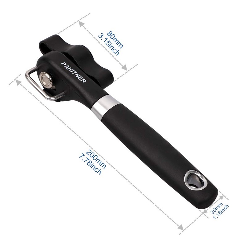 PAKITNER- Safe Cut Can Opener, Smooth Edge Can Opener -