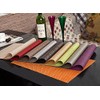 Addfun®Table Mats(Set of 4),Premium Washable High Quaity Non-Slip Insulation PVC