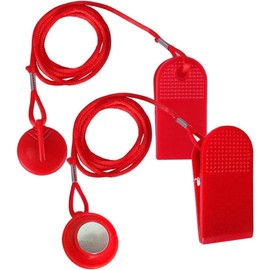 HUNKEN 2 Pack Treadmill Magnetic Safety Switch Universal Treadmill Replacement Magnetic Lock Treadmill Emergency Stop Device Treadmill Accessories Suitable for Most Treadmills