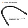 PATIKIL 14 Inch Microphone Gooseneck M10 Flexible Arm Extension Black