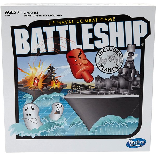 Battleship With Planes Strategy Board Game For Ages 7 and Up ()