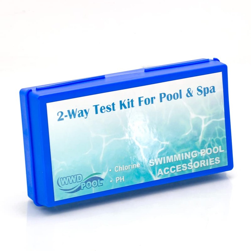 WWD POOL Swimming Pool Spa Water Chemical Test Kit for