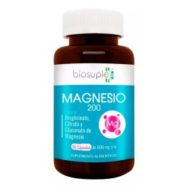 Biosuple Complejo Triple Magnesio Biosuple Suplemento 90cap 600mg
