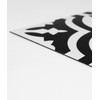 FloorPops Parma Peel & Stick Floor Tiles, Black