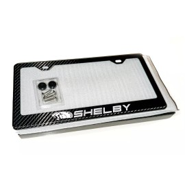 Gearhead Frames New Super Snake License Plate Frame 100% Carbon Fiber w/ Screws and Caps